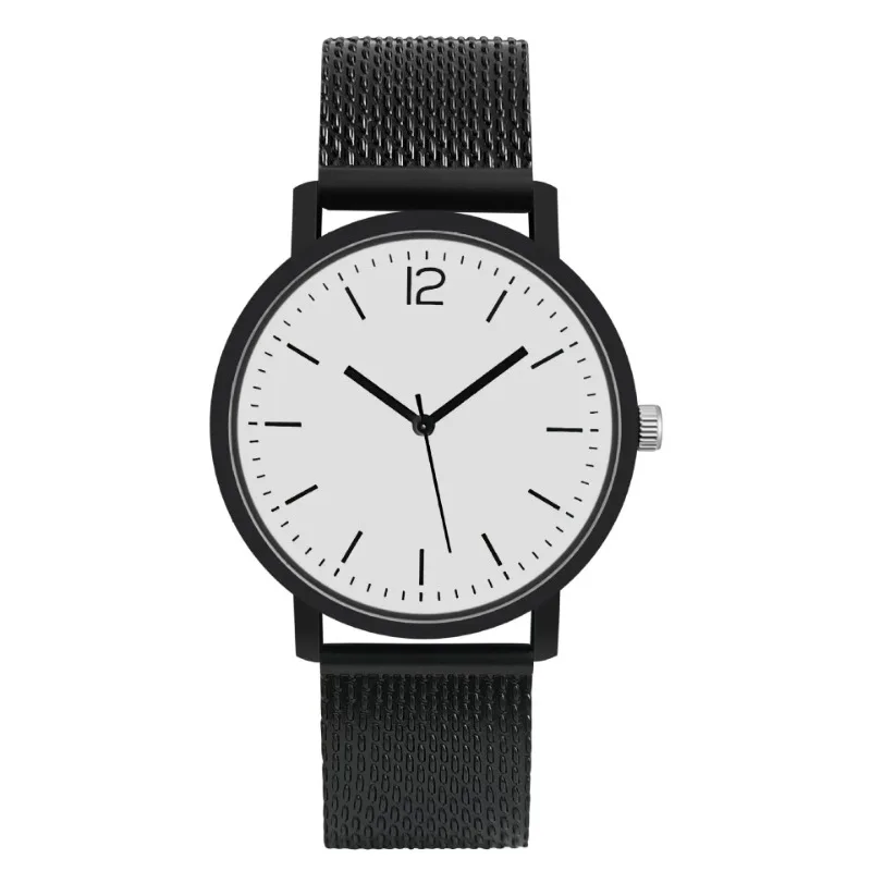 Reloj deportivo para hombre y mujer, pulsera de mano de cuarzo con correa de cuero, Digital, sencillo, a la moda, novedad de 2024