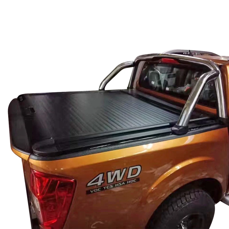 

Zolionwil Tapa Batea Pickup Truck Bed Manual Retractable Tonneau Cover For Nissan Navara Np300 Double Cab(Europe)2015+