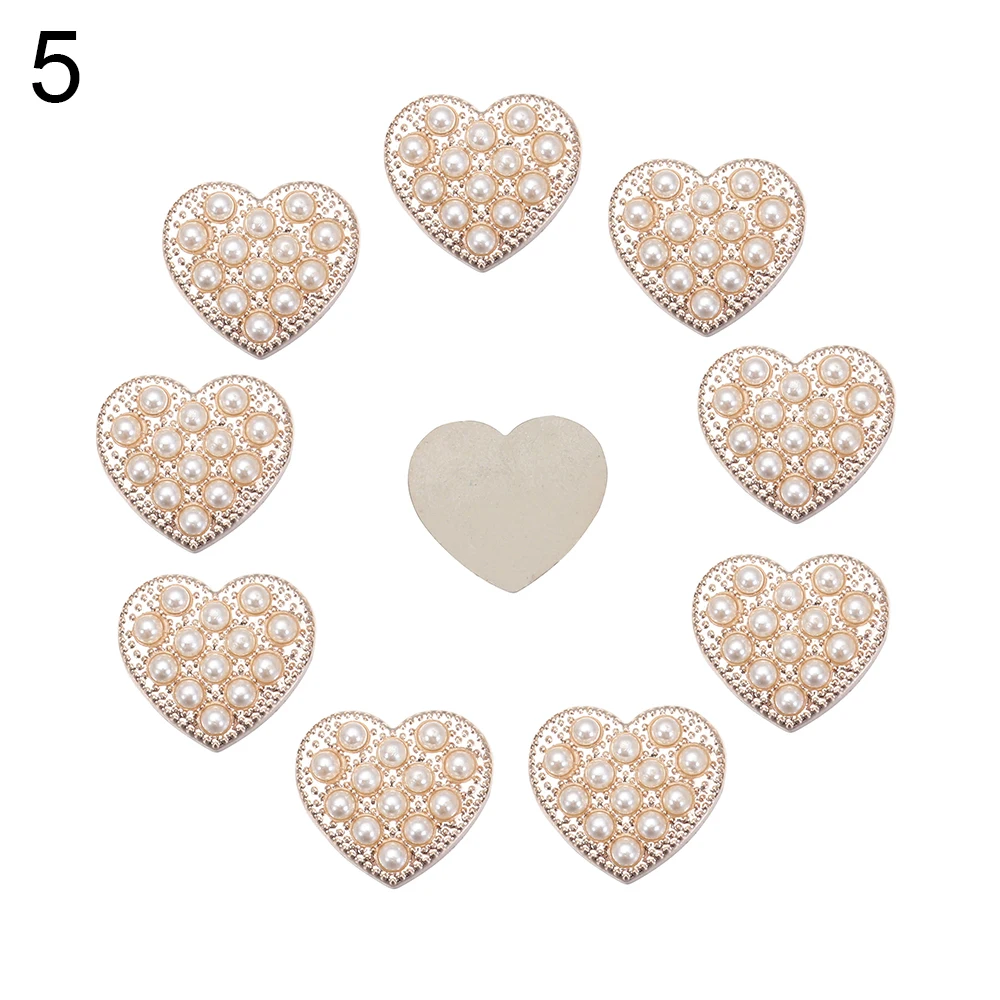 10PCS Snowflake Buttons for Needlework