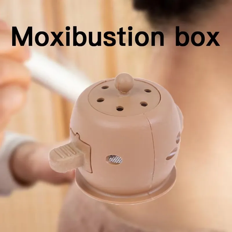 Moxibustion Box Chinese Moxa Sticks Burner Heating Massage Acupuncture Moxa Tube