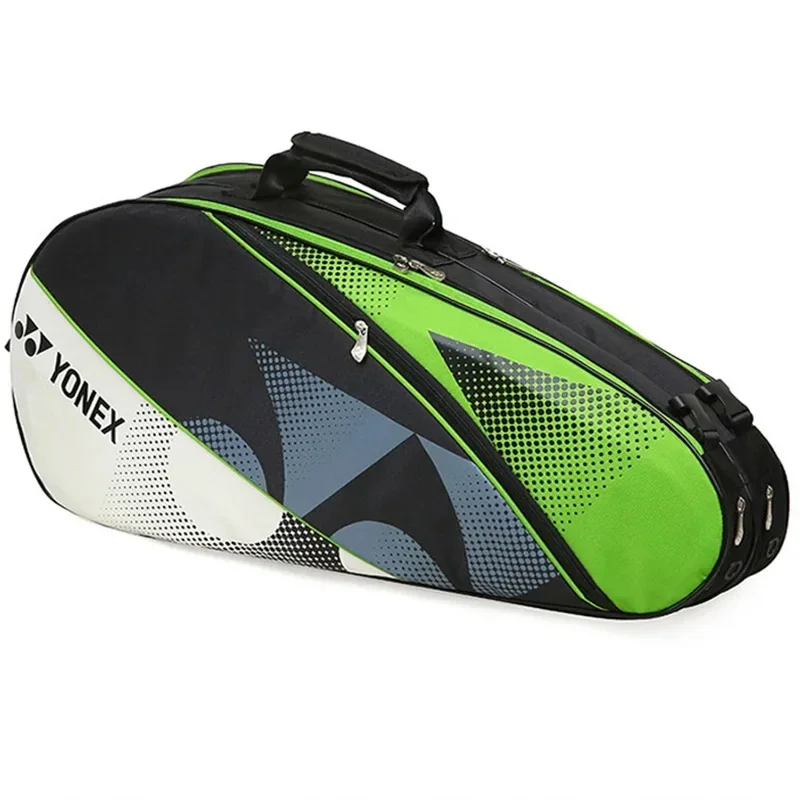 YONEX-Bolsa de bádminton profesional genuina, Mochila deportiva Unisex con compartimento para zapatos, mantiene la mayoría de los accesorios de bádminton