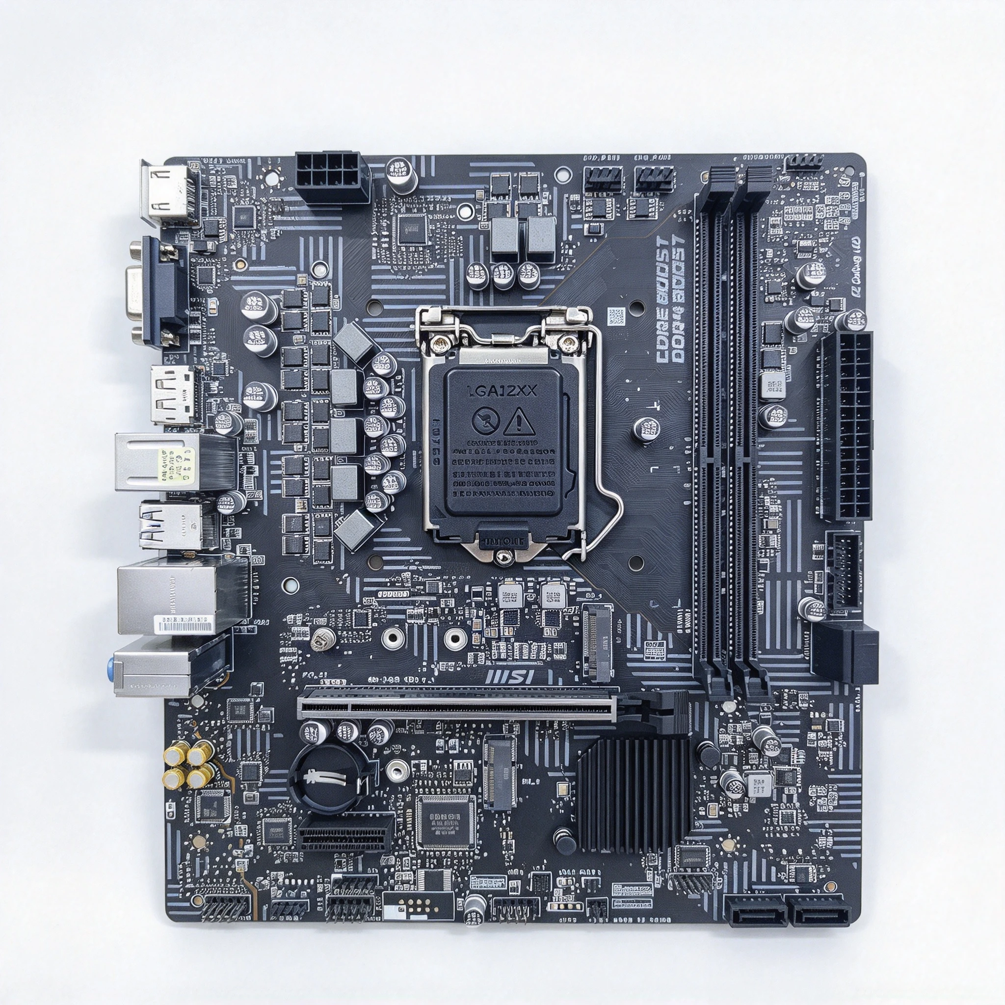 MSI MAG H510 INFINITE Motherboard MAG Infinite 11 Intel H510 LGA1200 2×DDR4 M.2 4×SATA support i7-11700 i5-10400 i3-10105F - view 2
