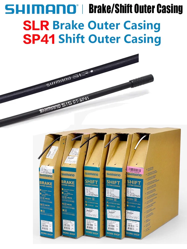 AliExpress Shimano SHIMANO SP41 Shift Outer Casing  SLR Road Brade Outer Casing Cable
