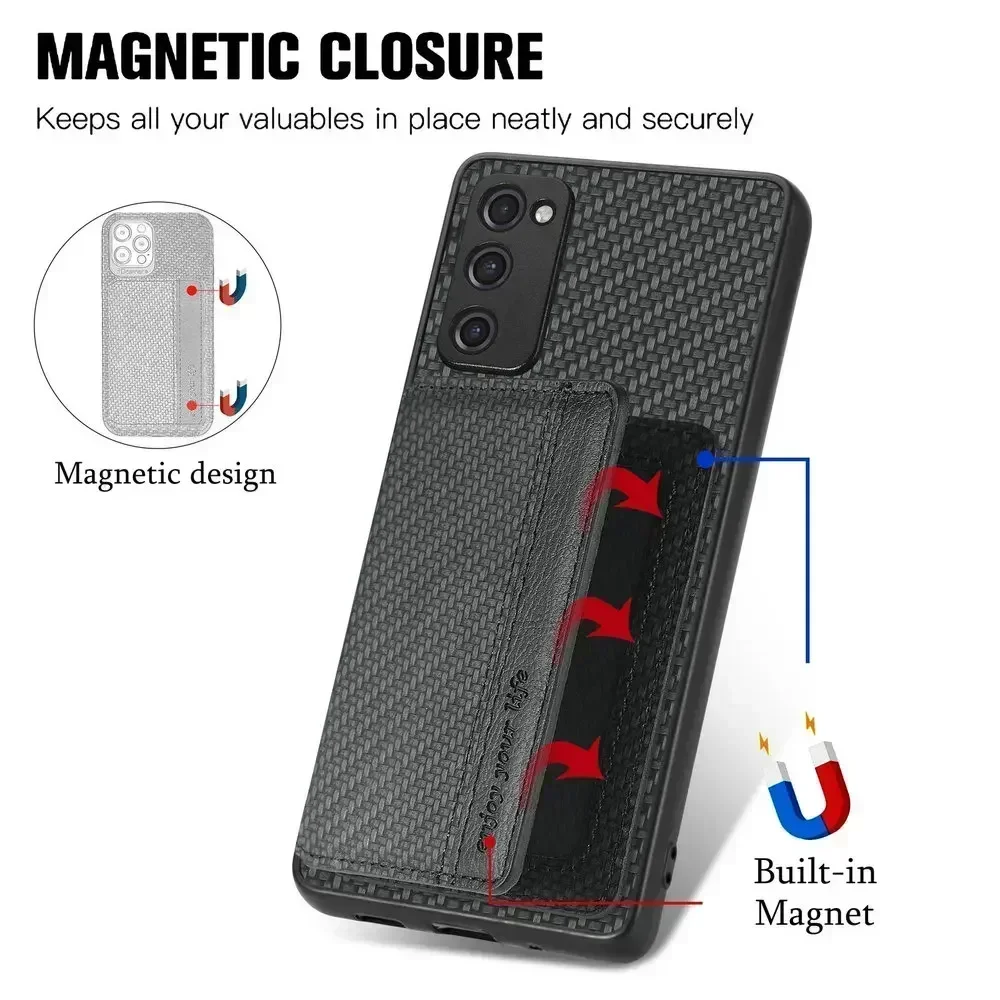 S26 Ultra S25 S24 FE S23 S22 Flip Case Anti-theft Wallet Coque for Samsung Galaxy S26 Ultra S23 Plus S20 23 S 26 S10 Wallet Etui