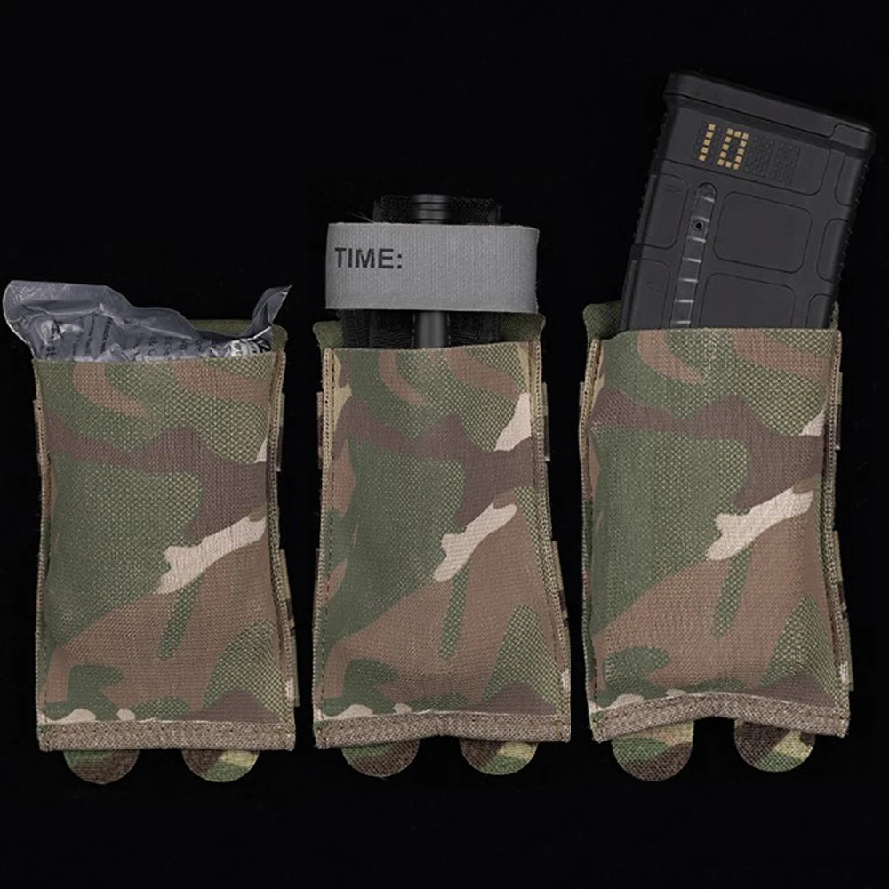 Elastic 5.56/7.62 Magazine Pouch Lightweight Quick Release Hunting Shooting Airsoft Mag Pouch Molle Tactical Belt Vest Equipment - view 5