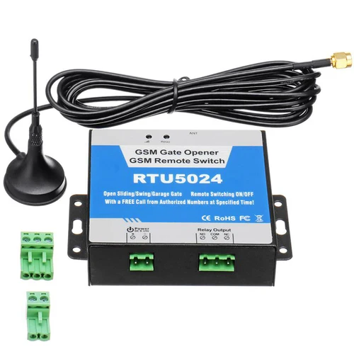 Kit de abridor de puerta GSM, interruptor de encendido/apagado remoto, llamada gratuita, comando SMS, compatible con 850/900/1800/1900MHz