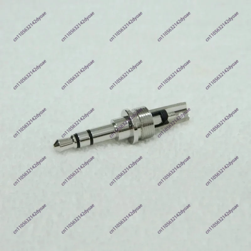 20PCS 3.5MM 3 Poles Audio Plug Pure Copper Gold/Rhodium Plated For Soldering DIY Earphone Wire Connector HiFi 3.5