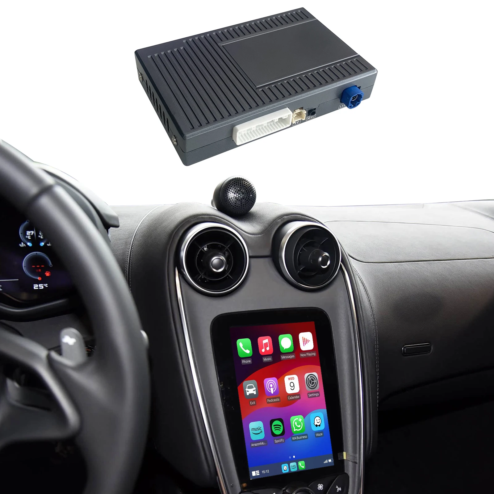 

Apple CarPlay и Android Auto для McLaren 570 540C 650S 600LT 625C 675LT 12C, код программирования не требуется