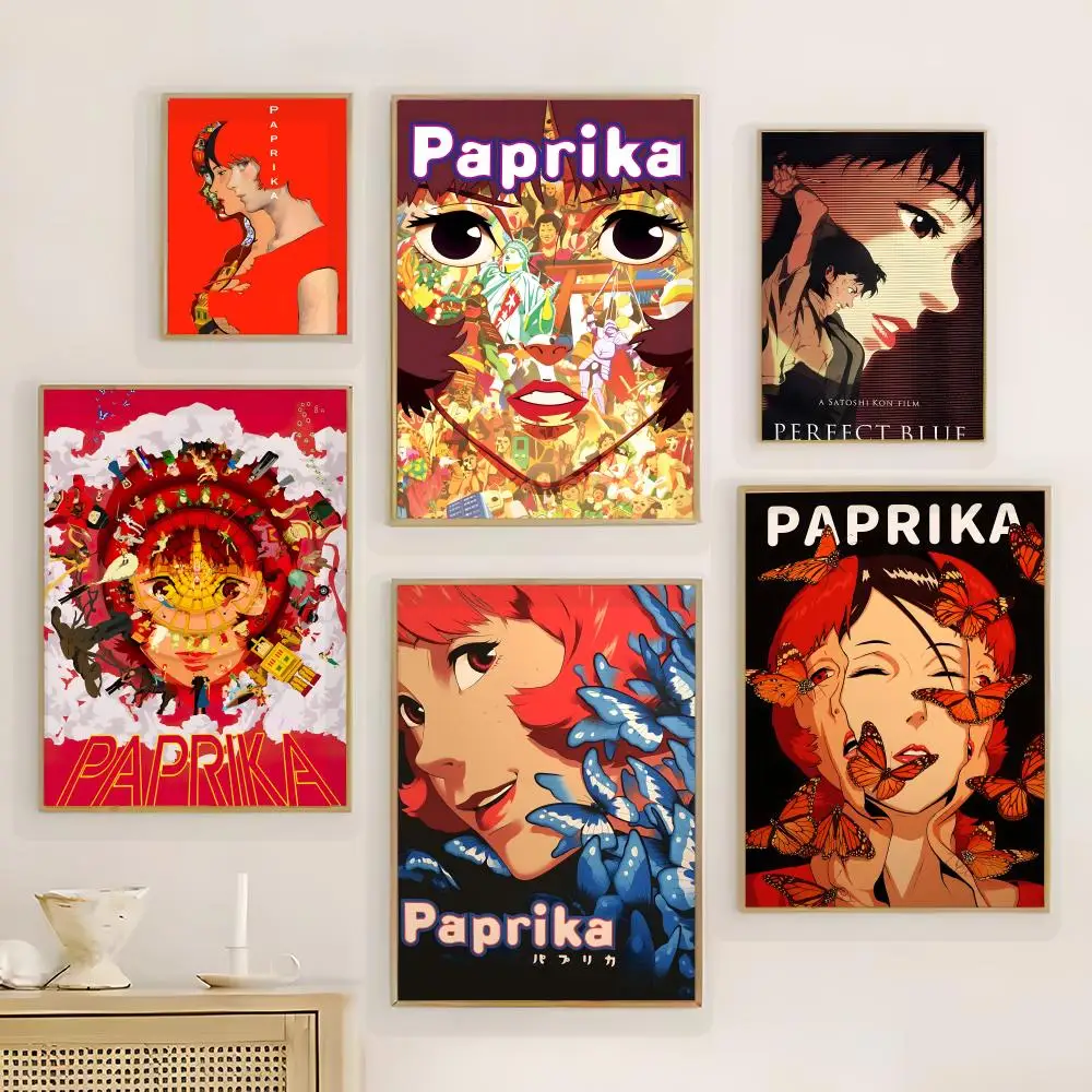 Anime - P-Paprikas Poster, Wandkunstdruck, Poster für Wohnzimmer, Schlafzimmer, Heimdekoration