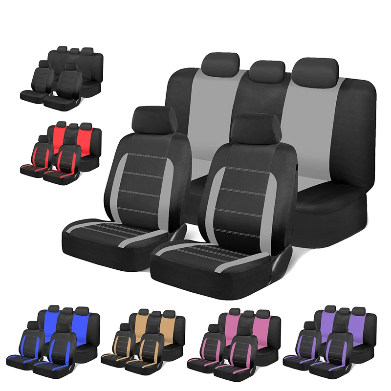 

Autoking Car Seat Covers Universal Size Fit For Most Car SUV Truck Vans Accessories Interior Seat Covers For Car Full Set