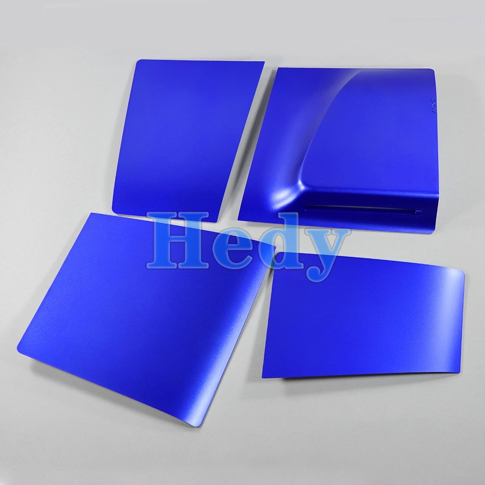 1 satz Für PlayStation 5 Slim Optisches Laufwerk Version Schutzhülle Hard Case Für PS5 Slim Frontplatte Shell Schwarz