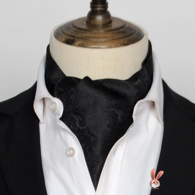 

Мужской шелковый шарф-платок в корейском стиле, с узором под орехи, для делового костюма, зимний модный аксессуар, длина семь седьмых рукава