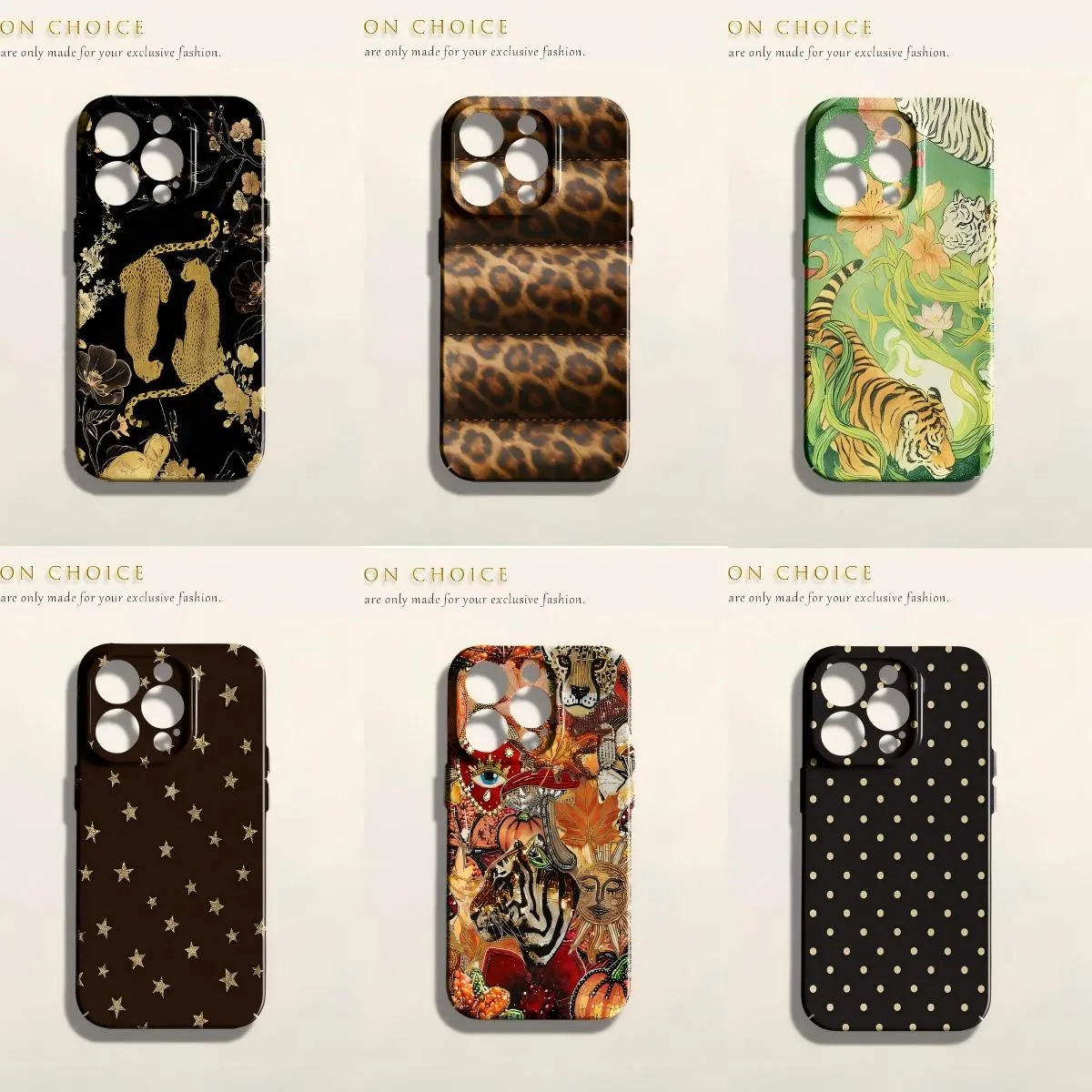 HOT Glossy Film Hard Phone Case for Samsung Galaxy A37 A57 A07 A16 A56 A26 A36 A55 A35 A15 A14 4G 5G Classic Leopard