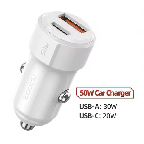 Toocki 50W QC PD 3.0 Car Charger Quick Charge 4.0 USB Type C Car Fast Charging For iPhone 12 13 14 Huawei Samsung Xiaomi POCO - Image 12
