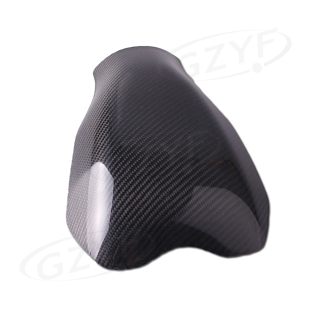 Motorcycle Fuel Gas Tank Cover Protector Carbon Fiber Parts For Kawasaki NINJA 250 250R 2008 2009 2010