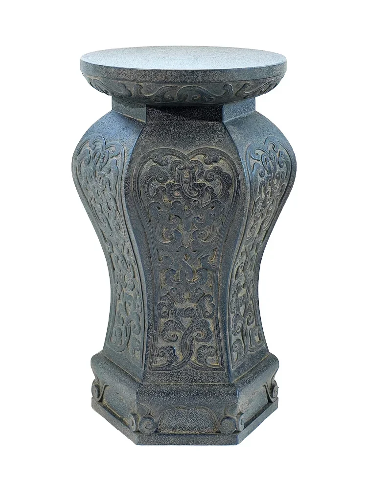 New Chinese imitation stone pier base ornament