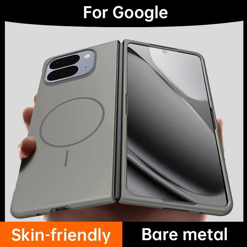 Funda Business Slim Skin Feel para Magsafe para Google Pixel 10 Pro Fold 9, cubierta protectora de lente anticaída con carga inalámbrica magnética