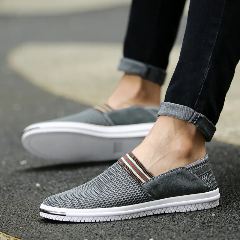 2023 Summer New  Men\'s   Fashion Trend Breathable Comfortable Lightweight Casual Flat Shoes