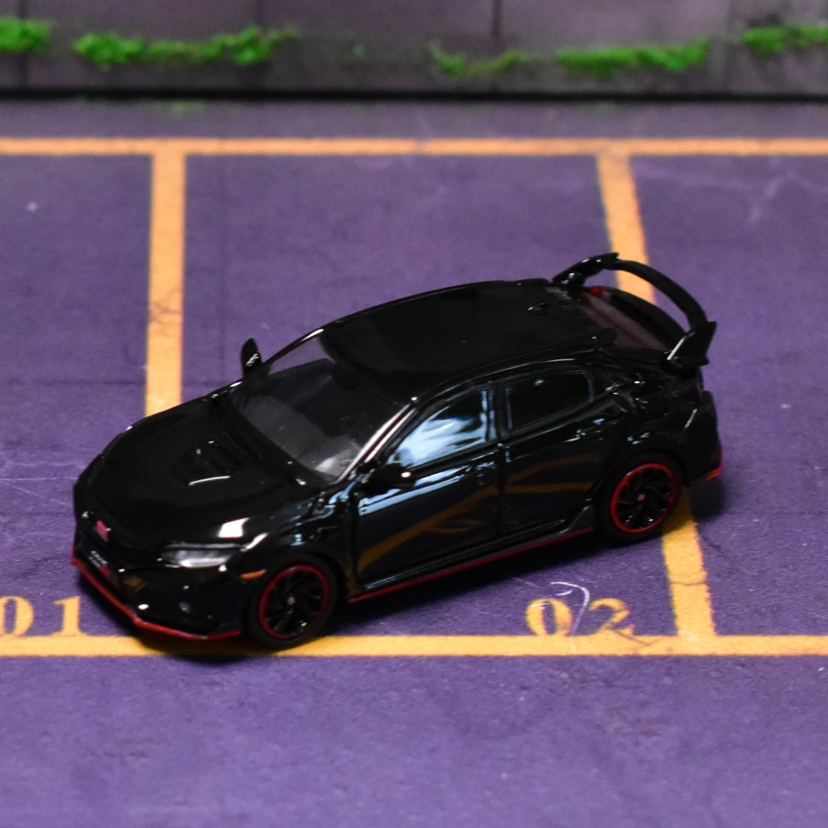 1:87 MC Civic Type R Plastic Model Car