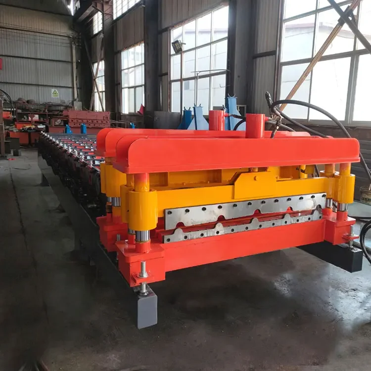 Metal Profile Circular Glazed Roofing Tile Roll Forming Machine for Sale