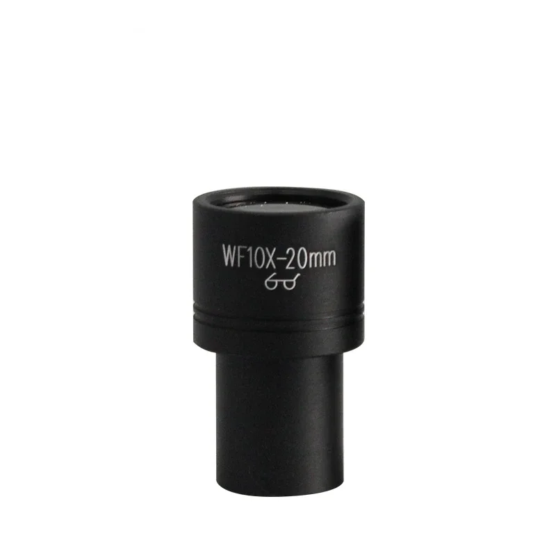 Biological microscope large field, high eye point, wide-angle with graduated ruler eyepiece WF10X 20mm