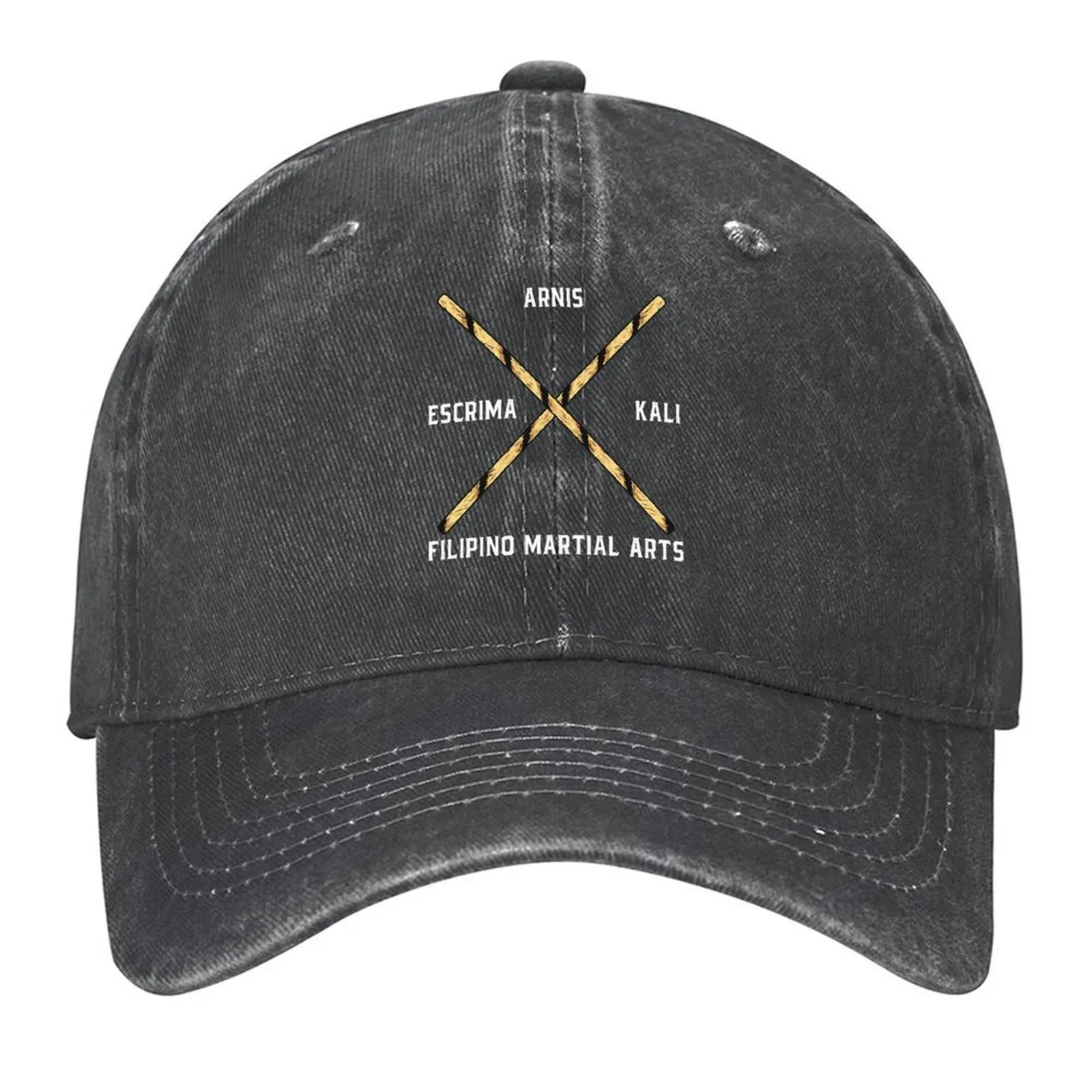 

Filipino Martial Arts Arnis Kali Eskrima FMA Escrima Sticks Baseball Cap cute Hat Beach fashionable Women's Golf Clothing Men's