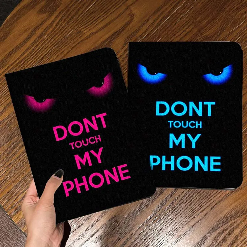 

Expression Eye Mouth Cool Gift For iPad Pro Air Mini 2 3 4 5 6 7 6th 7th 10th 11th 10.2 9.7 10.5 11 Foldable Tablet Case