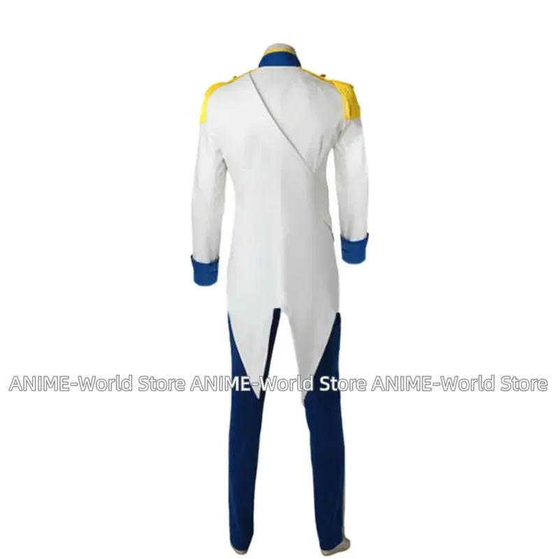 Deluxe The Little Mermaid Prince Eric Costume Cosplay Disguise Carnival Performance Party Clothing