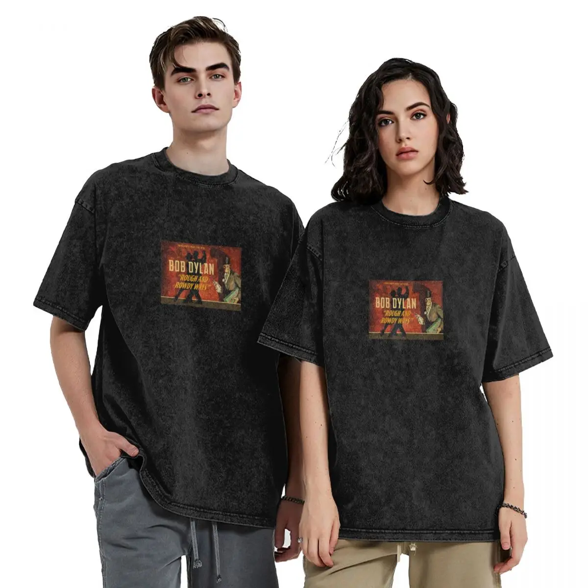 

ROUGH AND ROWDY BOBDYLAN 2023 T-Shirt graphic tee shirt hippie clothes customs vintage t shirts for men graphic
