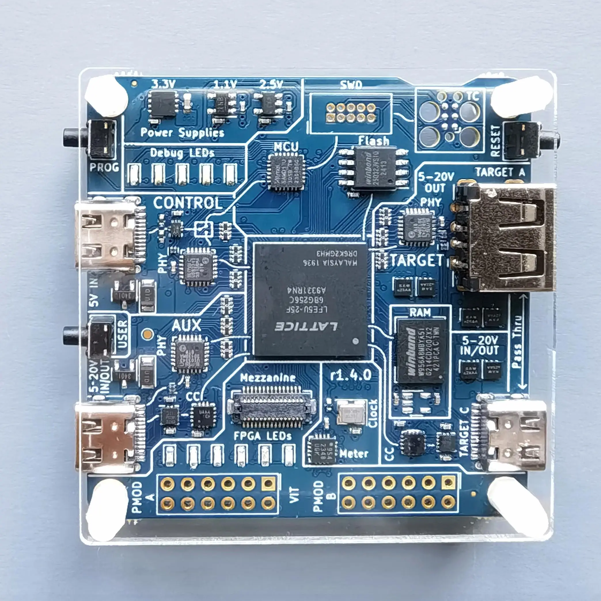 Cynthia LUNA Open Source USB 2.0 FS/HS 480Mbps Protocol Analyzer Based on FPGA