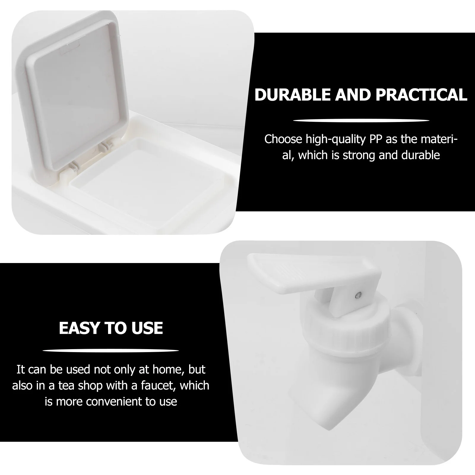 

1pc Large Capacity Refrigerator Water Kettle Cold Water Bottle For Kitchen Juice Jug White Beverage Holder Home Supply Fruit