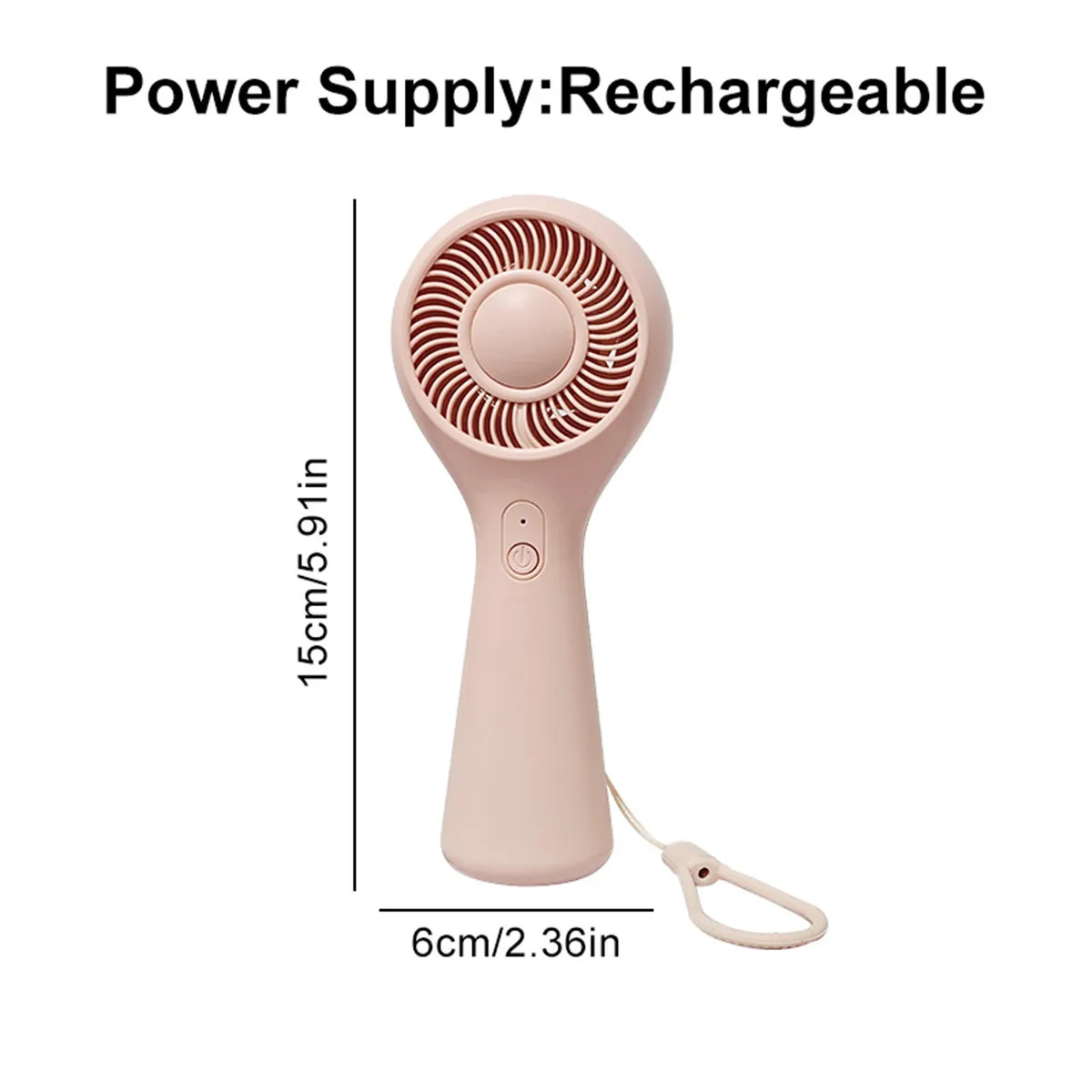 High speed fan handheld fan moisturizing usb rechargeable lithium battery summer cool portable mini fan