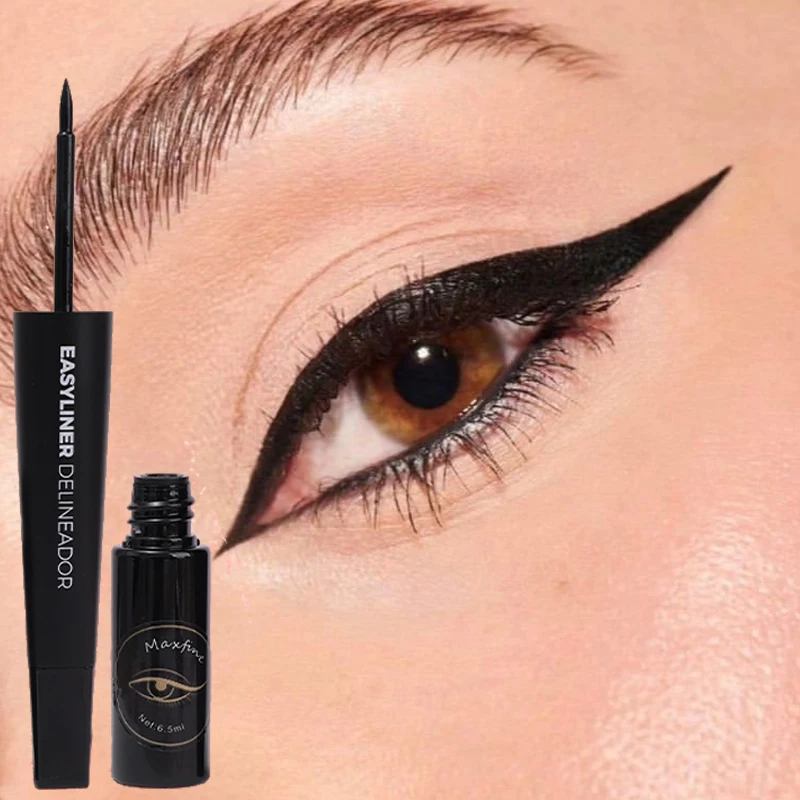 Waterproof Liquid Eyeliner Pencil Lasting Quick Dry Easy To Wear High Pigment Matte Black Brown Eye Liner Pen Eyes Makeup Tools