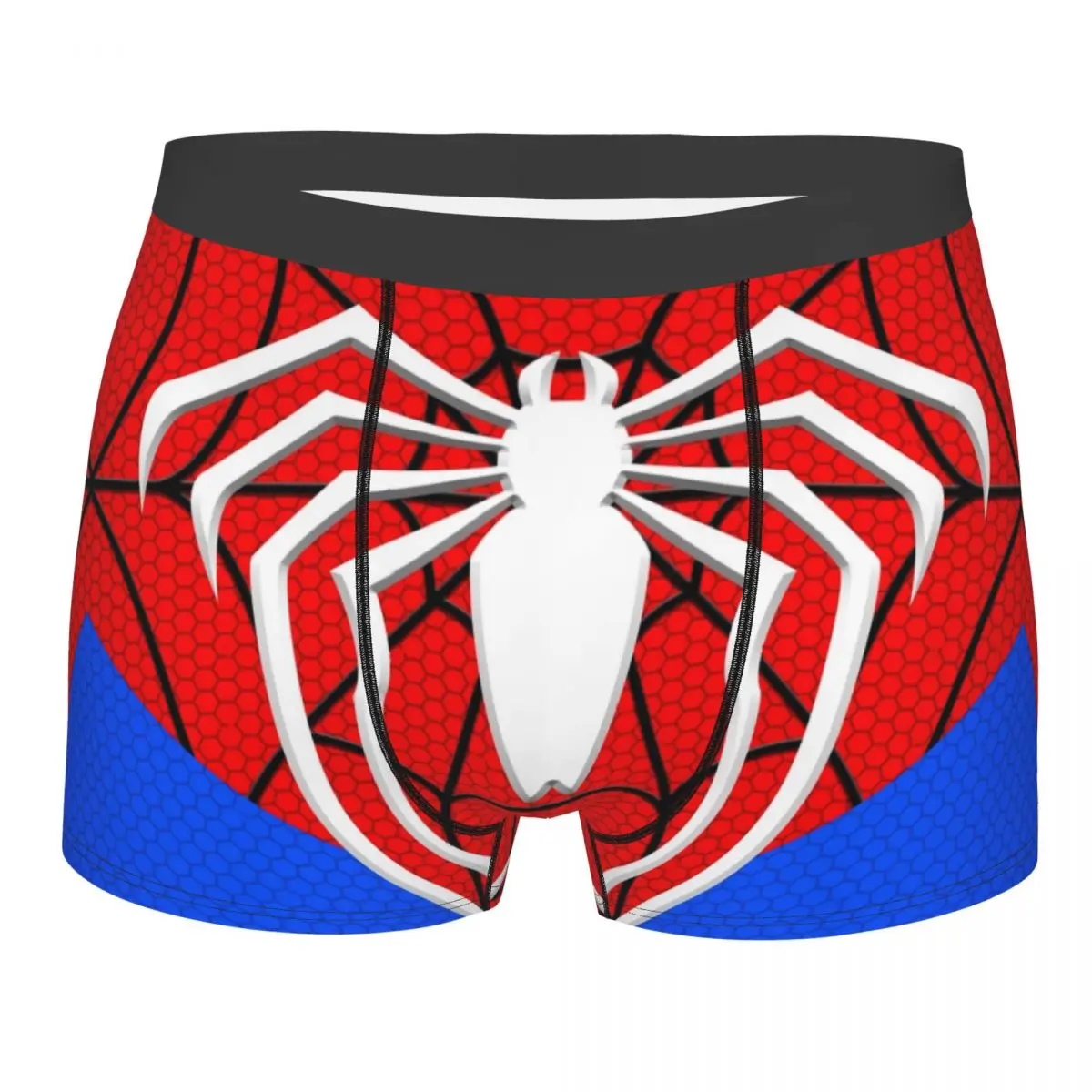 

Мужское нижнее белье с Человеком-пауком и Человеком-пауком, шорты-боксеры с принтом Disney Geek Nerdy Gamer, трусы Homme, полиэстеровые трусы, большие размеры