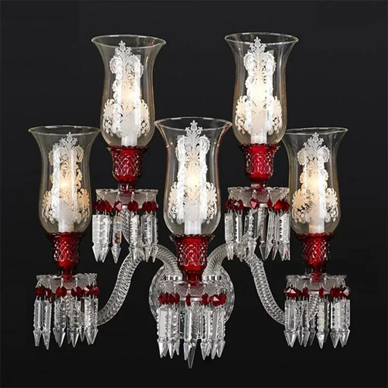 

TINNY European Wall Lamps Style Luxury Modern LED Indoor Home Decor for Living Room Dining