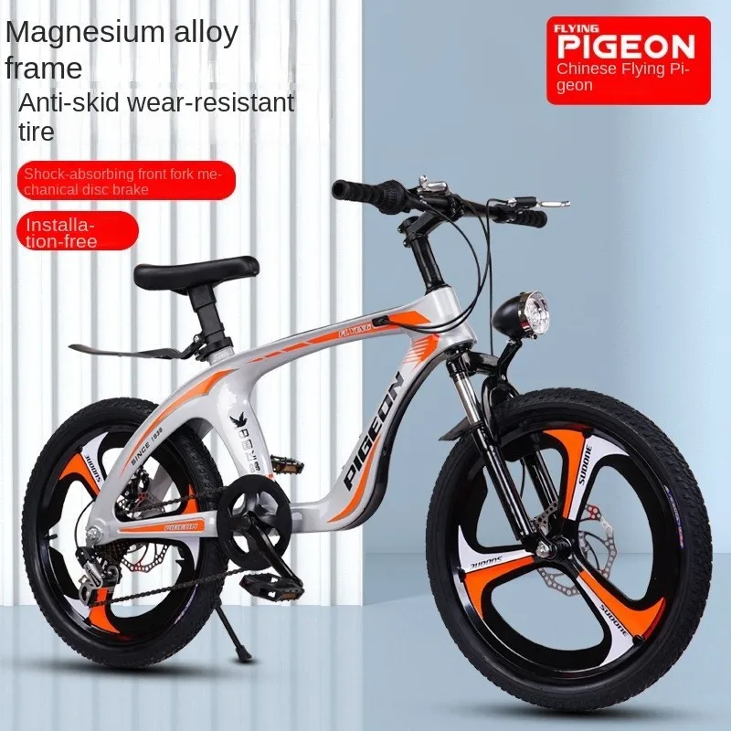 SkIG Magnesium Alloy Bike for Children, Camping Bicycle, 18 Inch Student Bike, 20 Inch, 22 Inch, Twitter, New