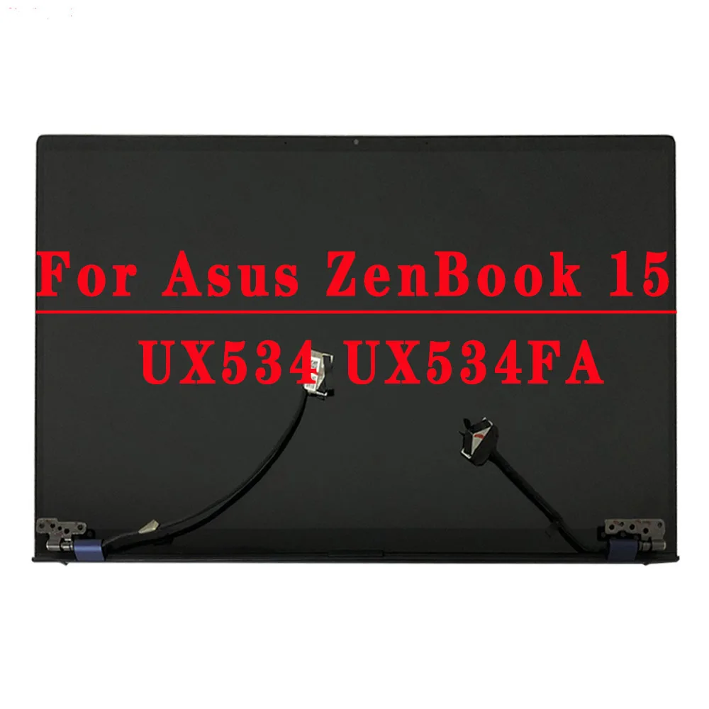 Imagem -02 - Parte Superior do Ecrã Lcd Táctil para Asus Zenbook 15 Série Ux534 Ux534fd Ux534f Ux534ftc Ux534fac 156