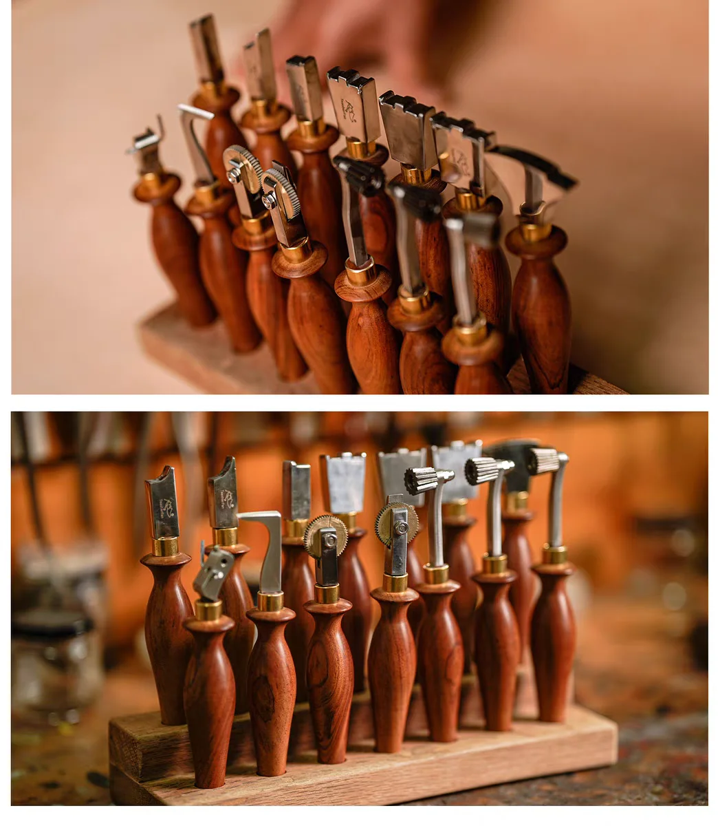 Handmade Shoe Making Tool Set, Shoe Making Tools, Shoe Edge Ironing Tools, Grooving Tools, Embossing Tool
