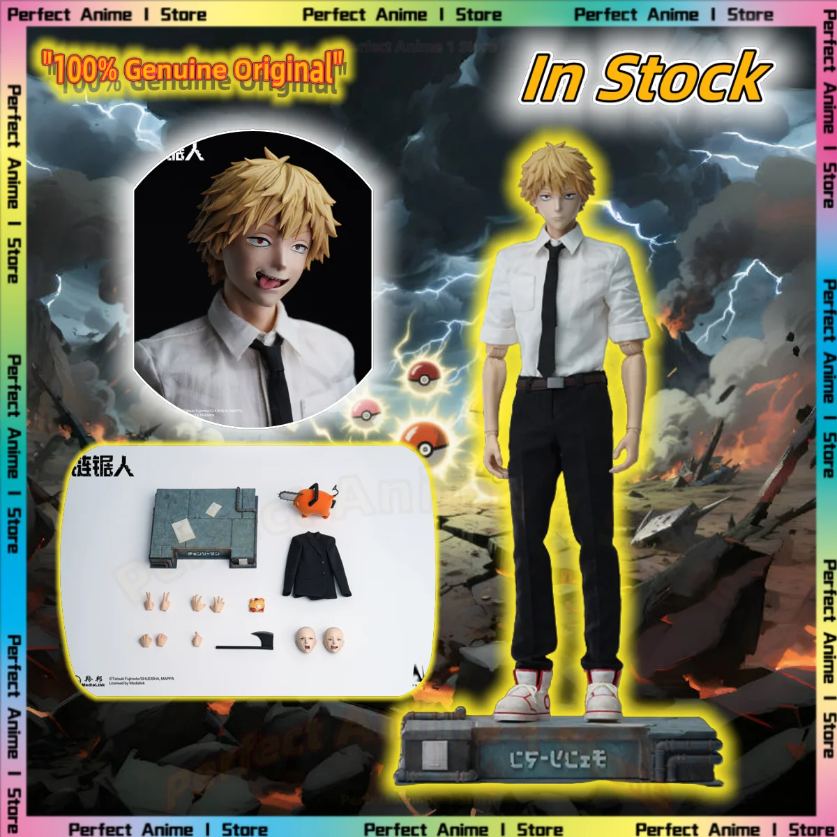 

Pre-sale INART "Chandsaw Man" Season 1 Yodori 1/6 Collection Level Action Figure MAG016 Gift