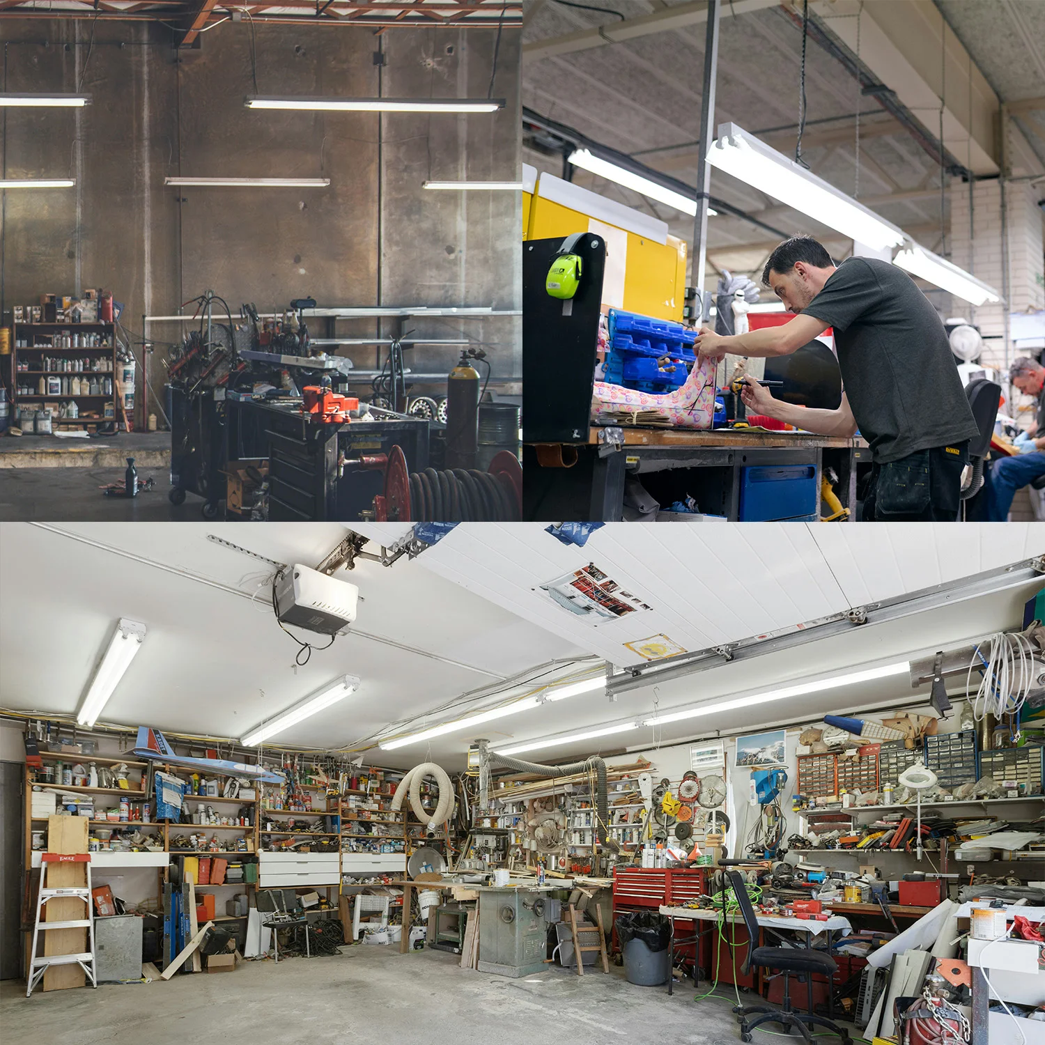 4 أقدام قابلة للربط 80 واط LED متجر ضوء 8800lm 3000 كيلو/4000 كيلو/5000 كيلو SCR عكس الضوء شريط خطي إضاءة العمل مع المكونات وسلك الطاقة FCC #5