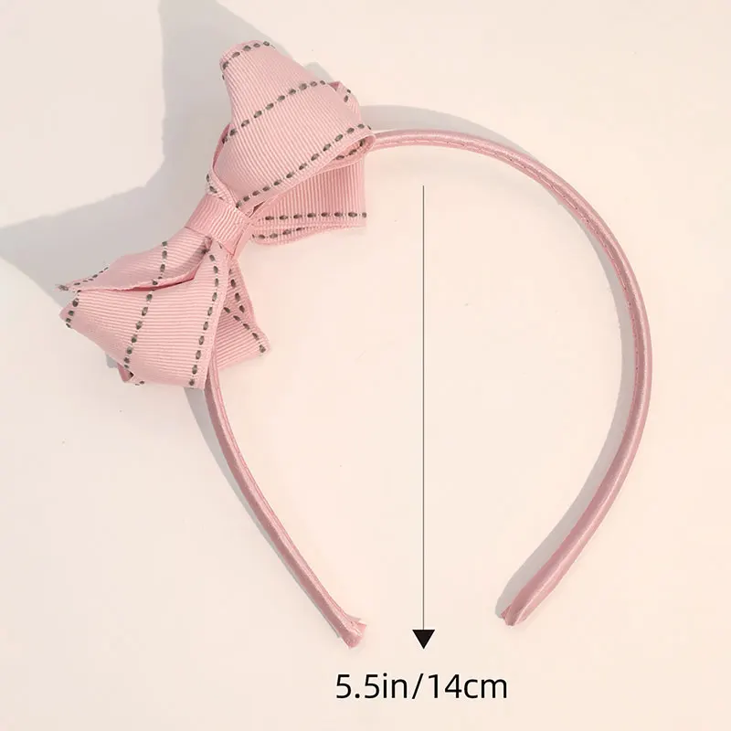 Cute Bowknot fascia per capelli nastro fiocchi per capelli fatti a mano fasce per capelli per neonate bambini fiocchi cerchio per capelli accessori