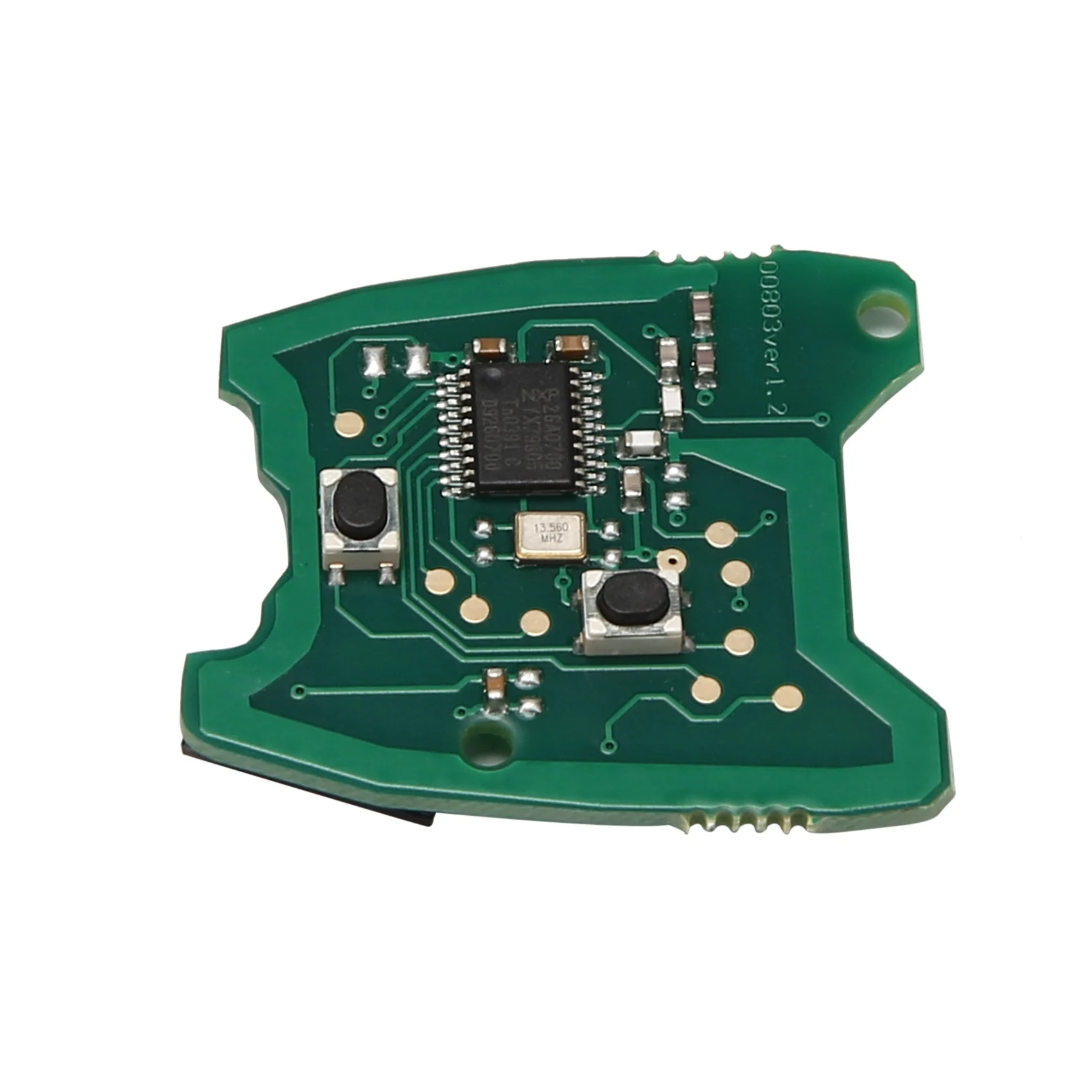 433Mhz 2 Button Remote Key FOB Circuit Board For 307 / Citroen 2000-2017 73373067C-X67A
