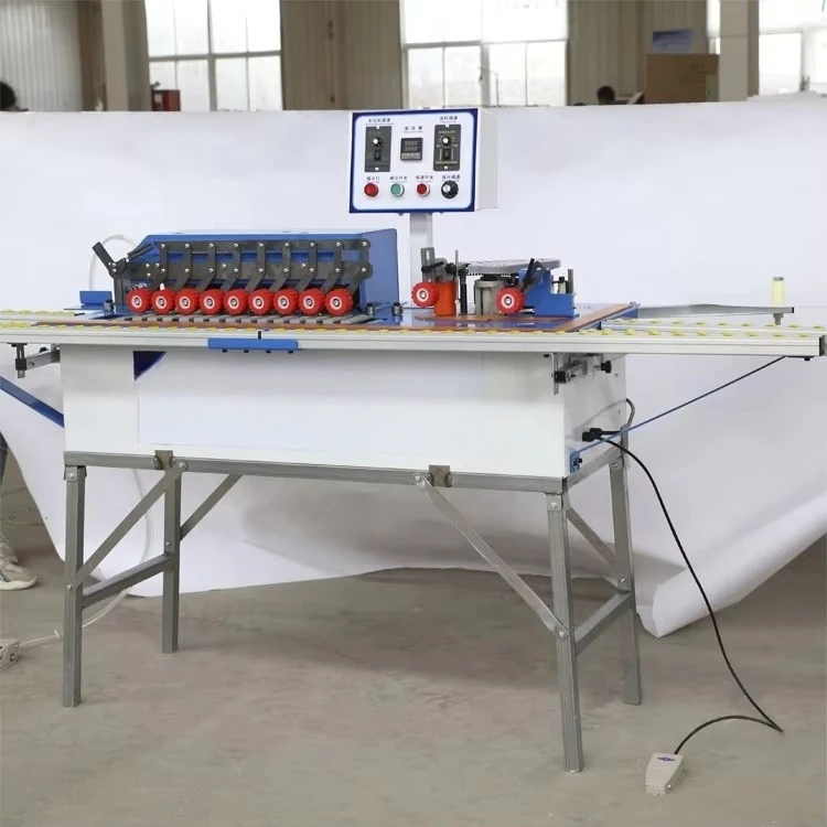 2026 hot saleSmall Portable Automatic Cabinet Edging Machine PVC Melamine Portable Edge Banding Machine