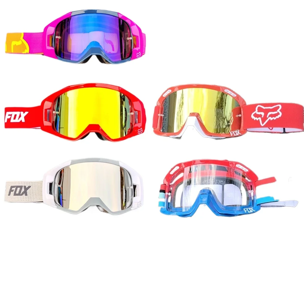 Bicycle Motorcycle Goggles Transparent Off-Road Helmet Windproof Sand Goggles Rally Helmet Riding Glasses