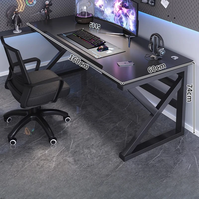 Study Black Office Desk Writing Organizer Gaming Reading Office Desk Adjustable Seating Minimalist Tavolino Lounge Furniture