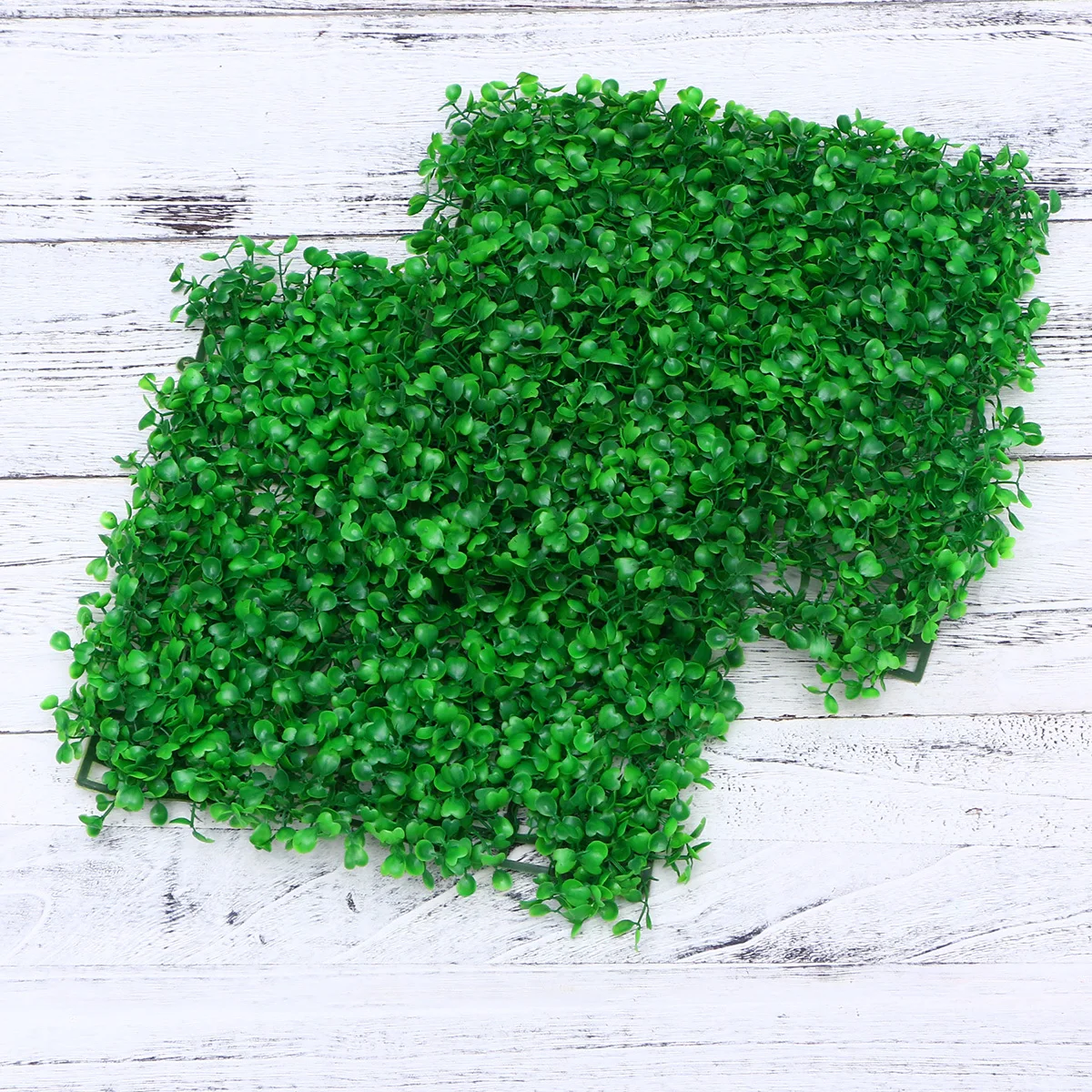 2 pezzi di erba artificiale durevole ecologico riciclabile realistico micro paesaggio puntelli da giardinaggio fai da te decorazione del giardino