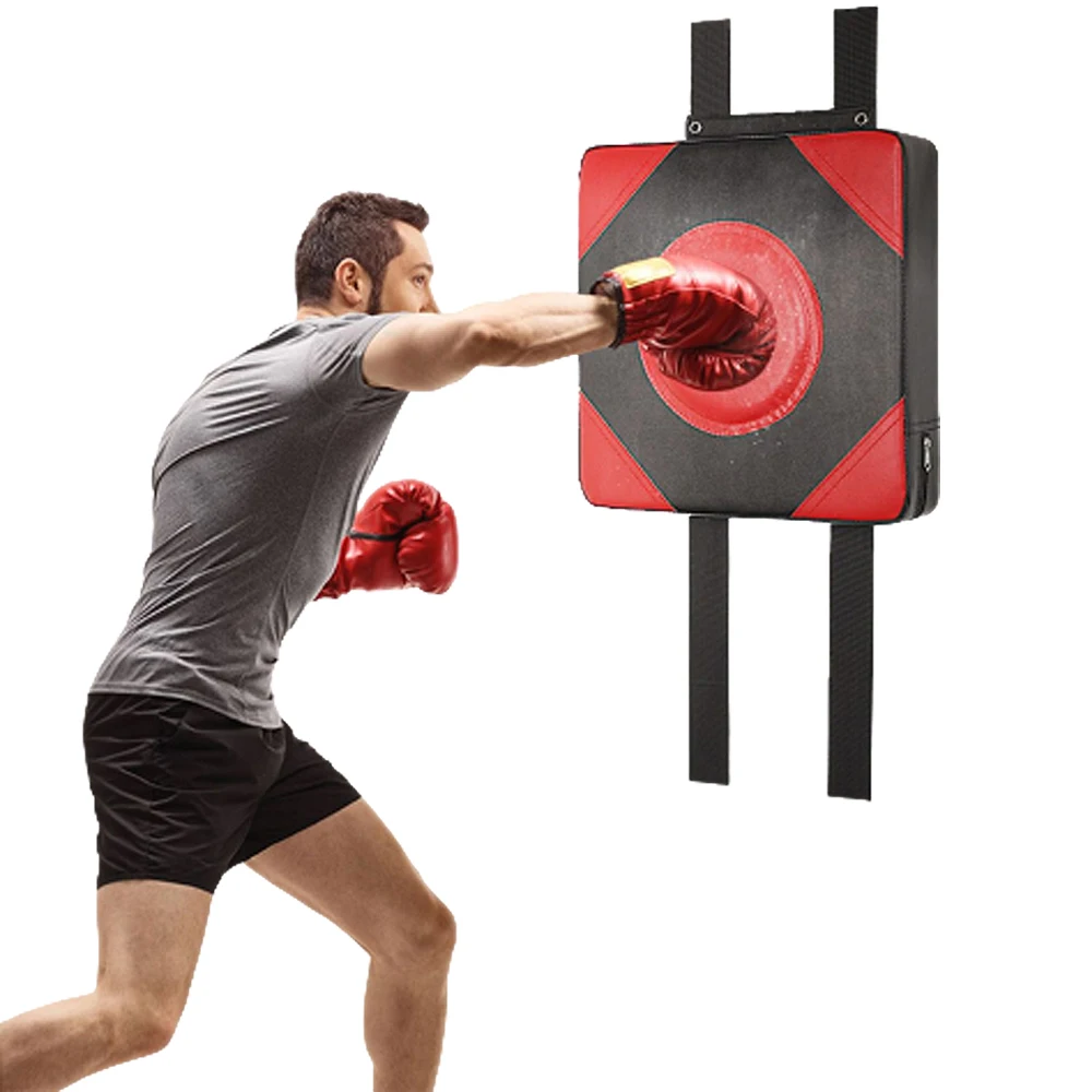 Boxing Target Pasteable Wall-mounted Sandbag Adult Children Durable PU Sanda Muay Thai Punching Gym Fitness Training Equipment