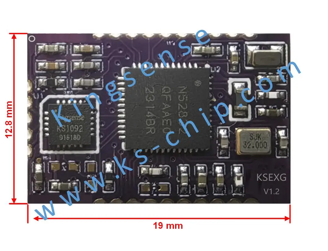 EEG102 Двухканальный Bluetooth/последовательный сигнал EEG с фокусировкой спектра