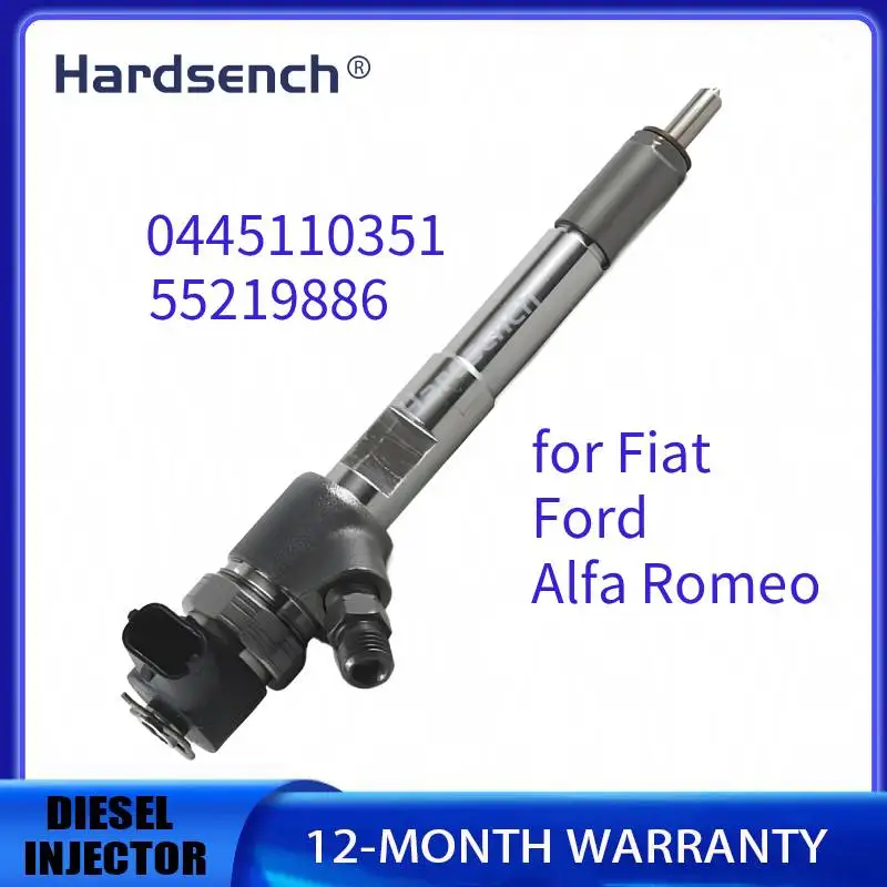 

0445110351 Fuel Injector inyector diesel 55219886 for Alfa Romeo Citroen Fiat Doblo Egea Fiorino Ford