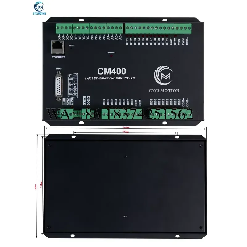 Wmwmnu for CM400 Four Axis Engraving Motion Control Card with Secondary Development Capability for External I O